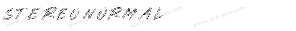 Stereo Normal字体转换